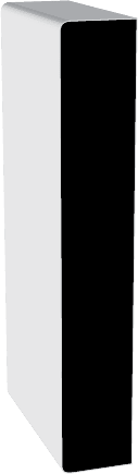 H- 1" x 6" (1/8" Radius)