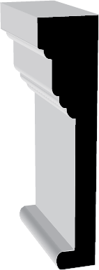 H- 1-1/4" x 5-1/4"